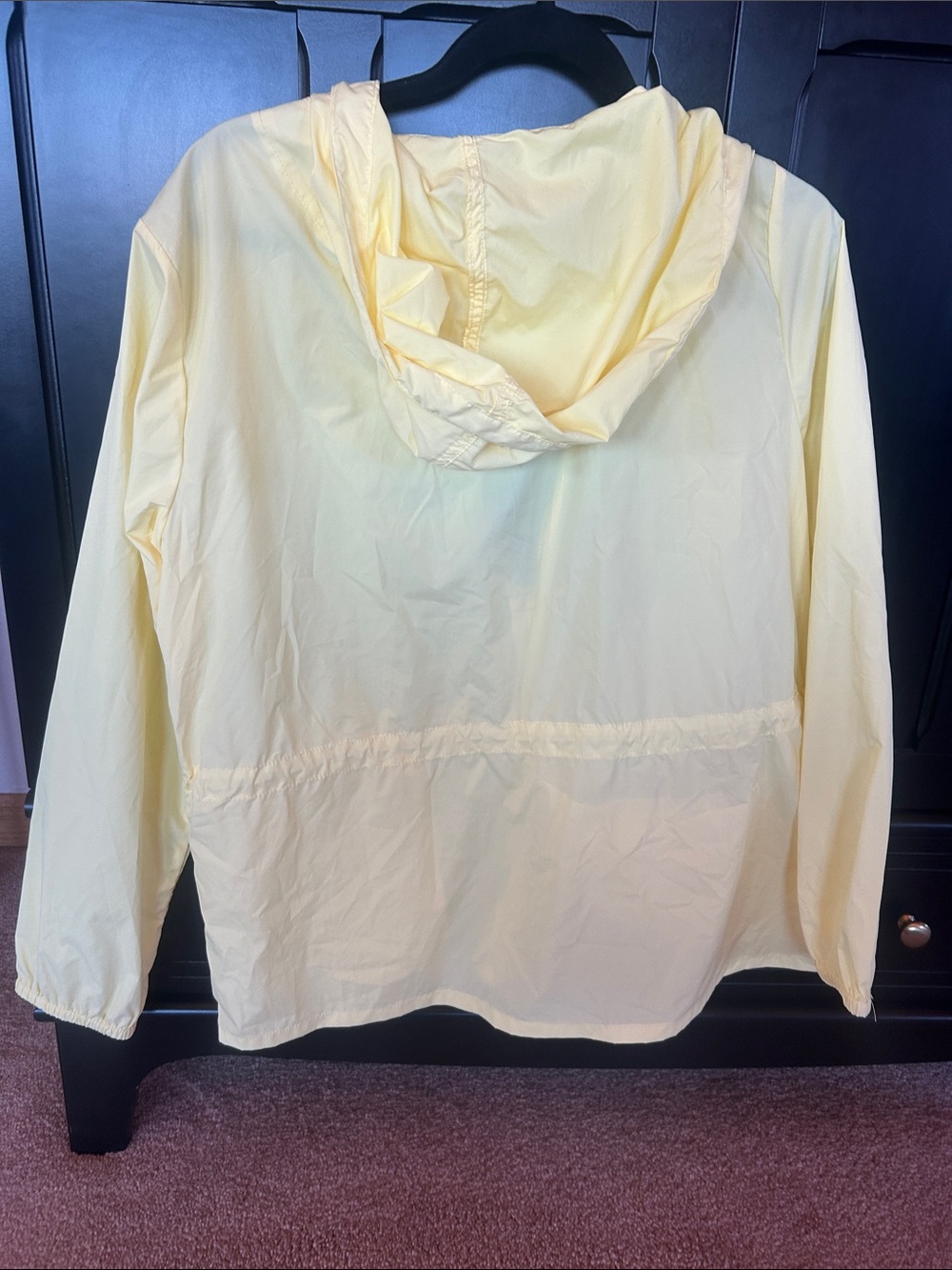 J. Crew Pale Yellow Hooded Utility Jacket - Picture 2 of 2